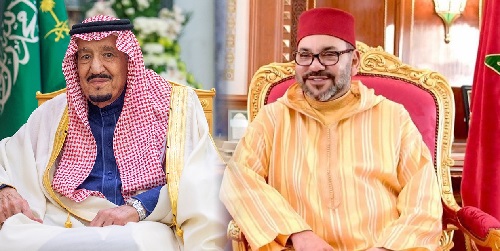 جلالة الملك في برقية لخادم الحرمين الشريفين يدين هجمات الميليشيات الحوثية الإرهابية
