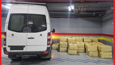 إحباط محاولة تهريب أربعة أطنان ونصف طن من الشيرا ضواحي الجديدة