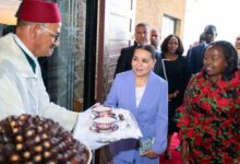 الأميرة للا أسماء تترأس مأدبة غداء أقامها جلالة الملك على شرف السيدة الأولى لجمهورية كينيا